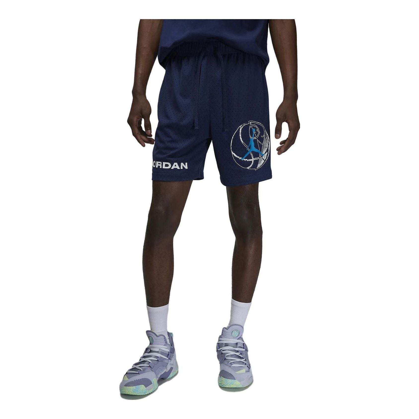 Air Jordan Dri-FIT Sport BC Mesh Shorts 'Midnight Navy' DZ0569-410