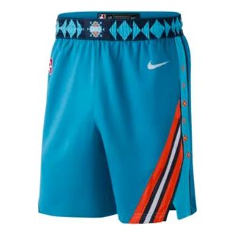 Nike NBA City Edition Swingman Oklahoma City Thunder For Men Blue 912135-444