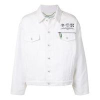 Off-White Universal Key Casual Jacket White OMEA212S20I010130210
