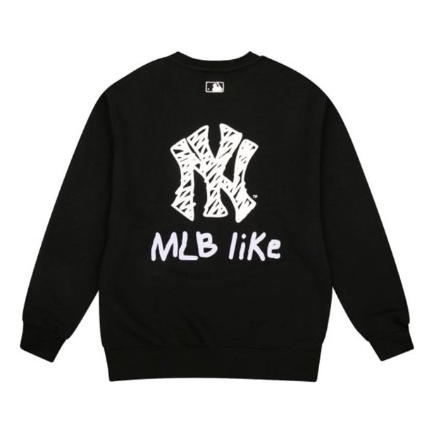 MLB Like New York Yankees Logo Unisex Black 31MT05941-50L