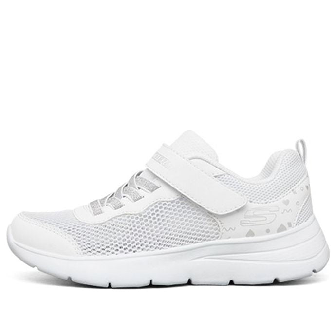 Skechers Great News Sneakers K White/Silver 312012L-WSL