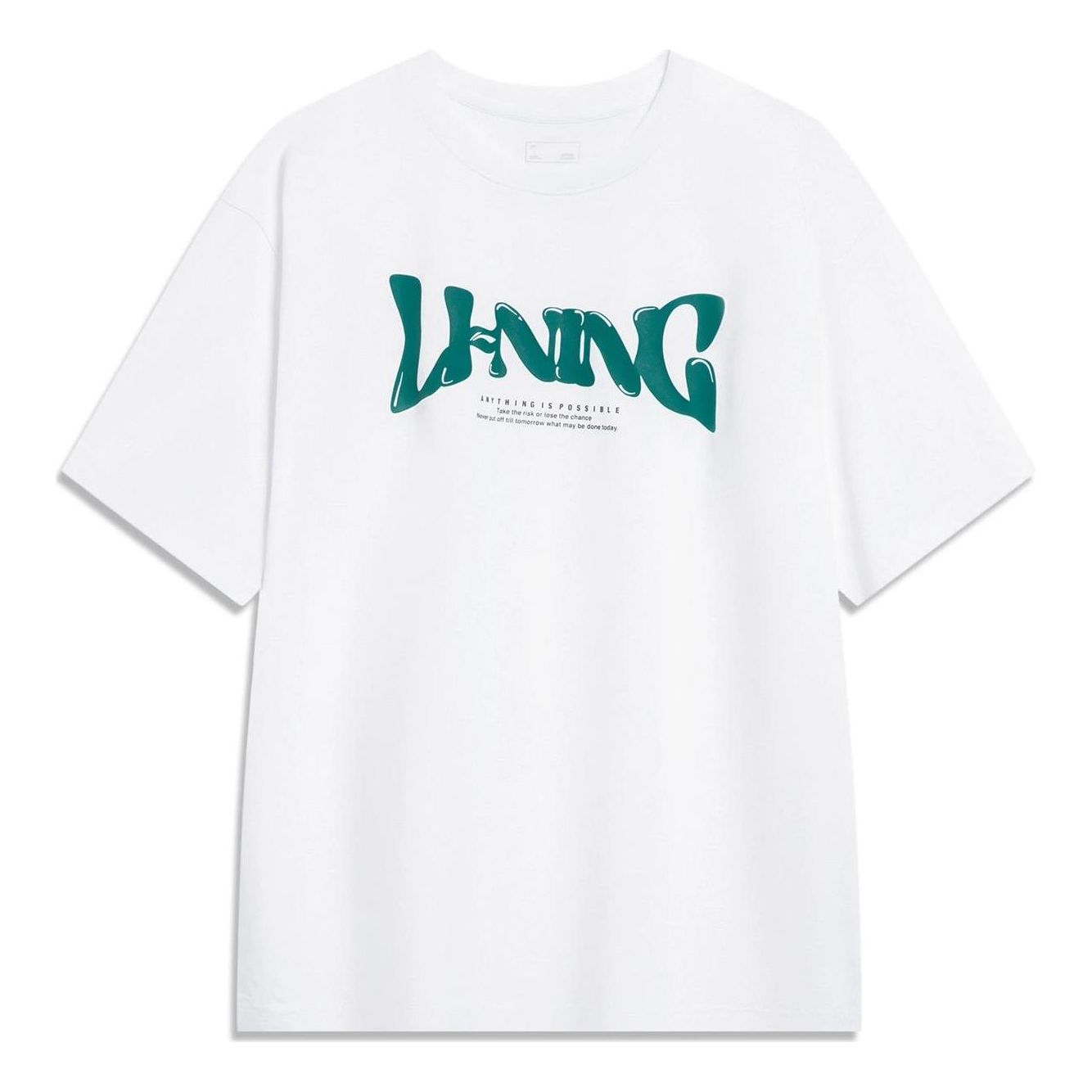 Li-Ning Anything Is Possible Graphic T-shirt 'White' AHST761-2