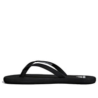 (WMNS) adidas Eezay Flip-Flops Stylish Black Slippers F35035