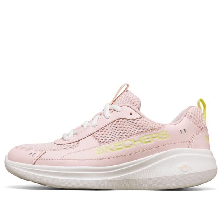 (WMNS) Skechers Go Run Fast Sports Shoes Pink/Red/Yellow 667053-PNK