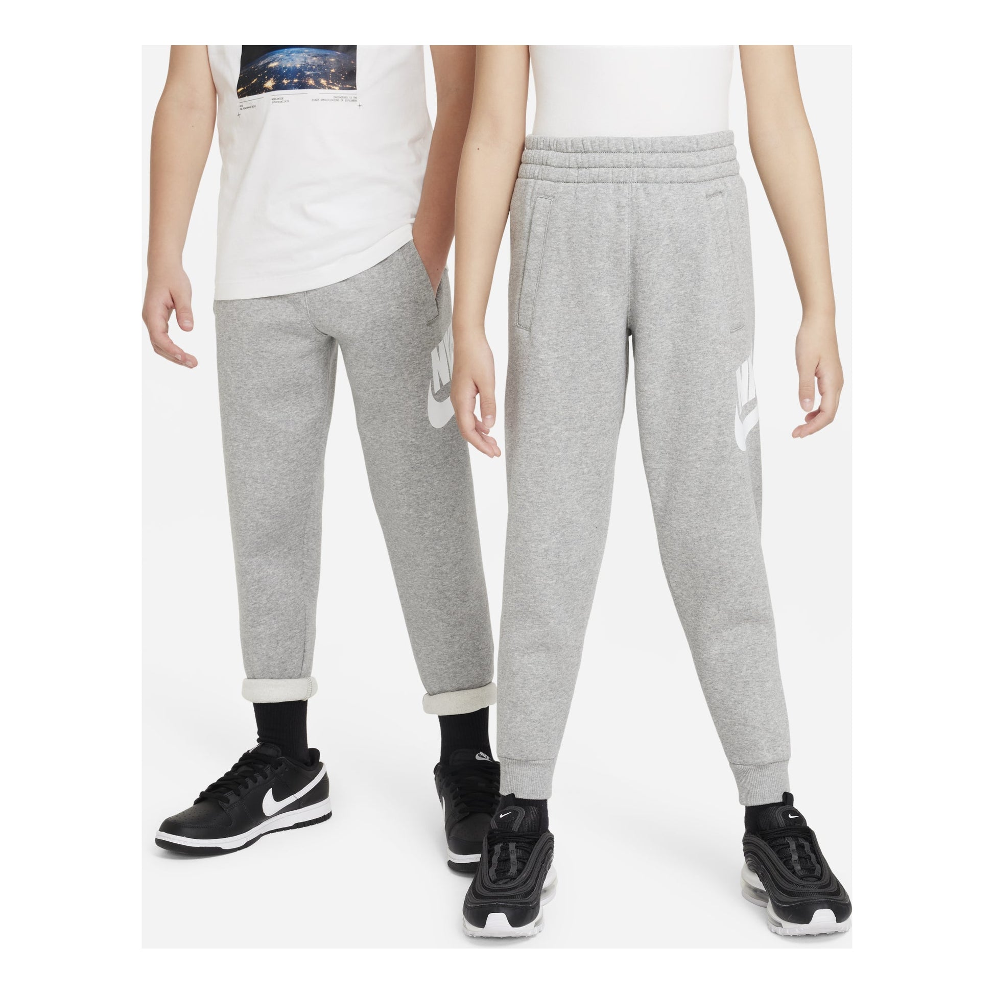 (GS) Nike Club Fleece Joggers Sweatpants 'Dark Grey' FD2995-063