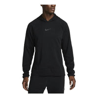 Nike Pro Dri-FIT Fleece Fitness Pullover 'Black' DV9821-010