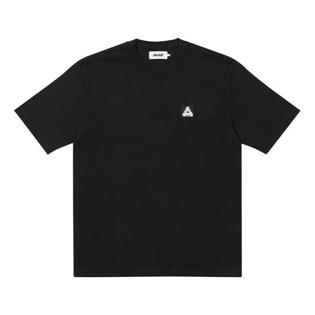PALACE Minimalistic Triangle Round Neck Short Sleeve Black T-Shirt P20TS210