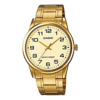 Men's CASIO STANDARD Retro Series MTP-V001G-9B Mens Gold Analog MTP-V001G-9B2021