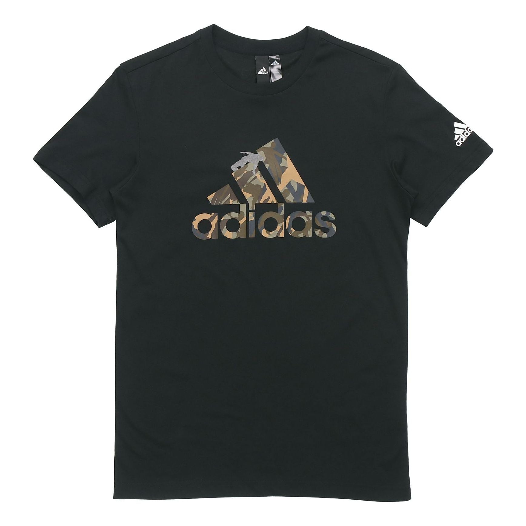 adidas M GFX T BOL INF Camouflage Short Sleeve Black FT2821