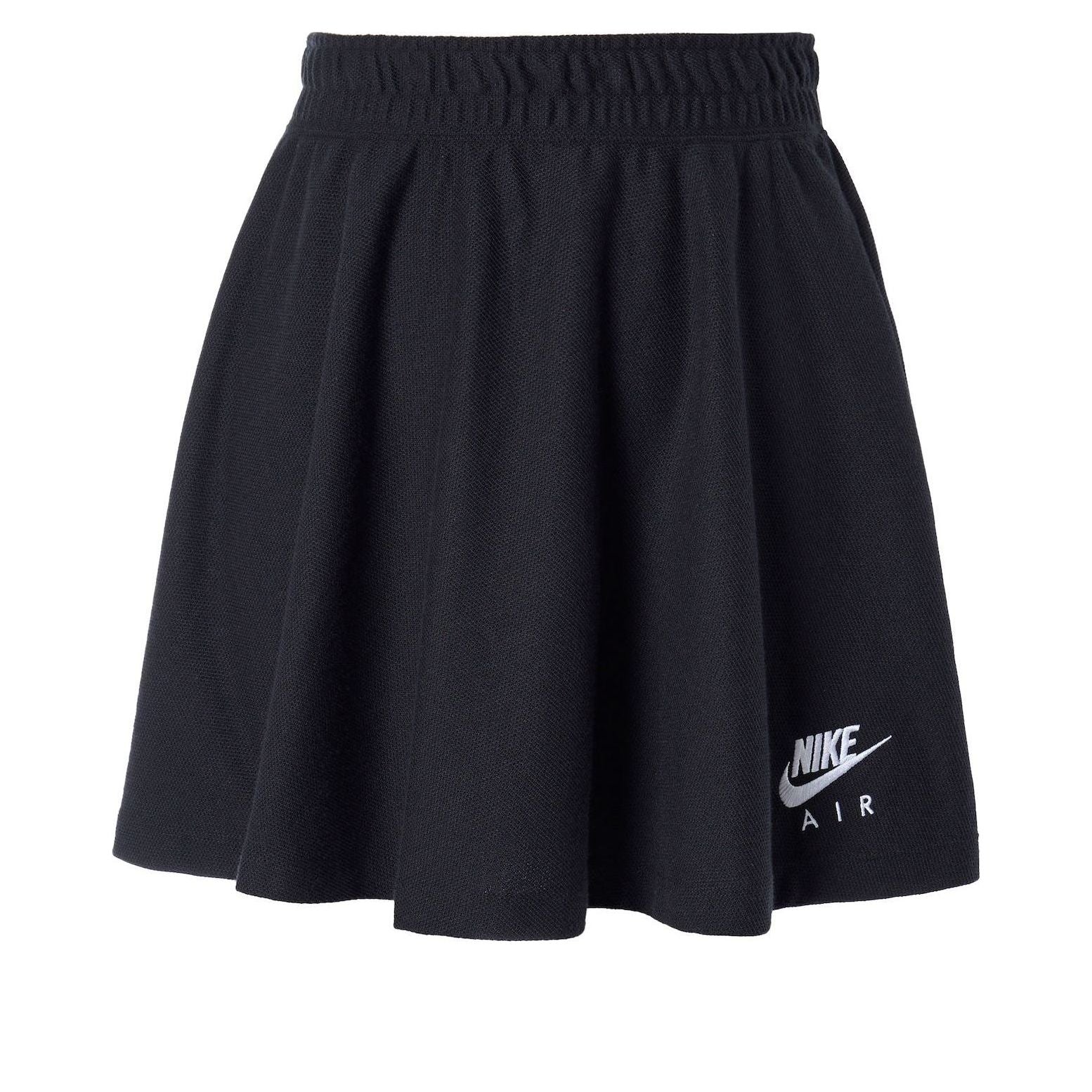 (WMNS) Nike Air Pique Skirt 'Black' DO7605-010
