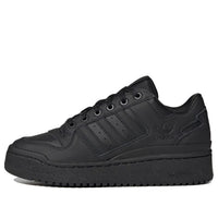 (WMNS) adidas Forum Bold Stripes 'Triple Black' ID6844