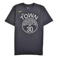 Men's Nike Alphabet Printing Basketball Sports Round Neck Pullover Short Sleeve Gray T-Shirt 870774-066