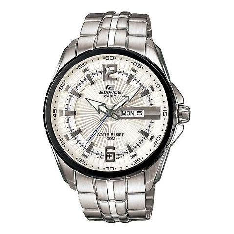 CASIO EDIFICE Series Stainless Steel Strap waterproof Watch EF-131D-7A Silver Analog EF-131D-7A2021