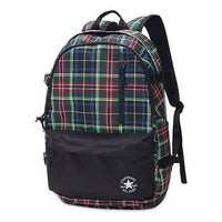 Converse Edge Backpack Plaid 'Black' 10019899-A02
