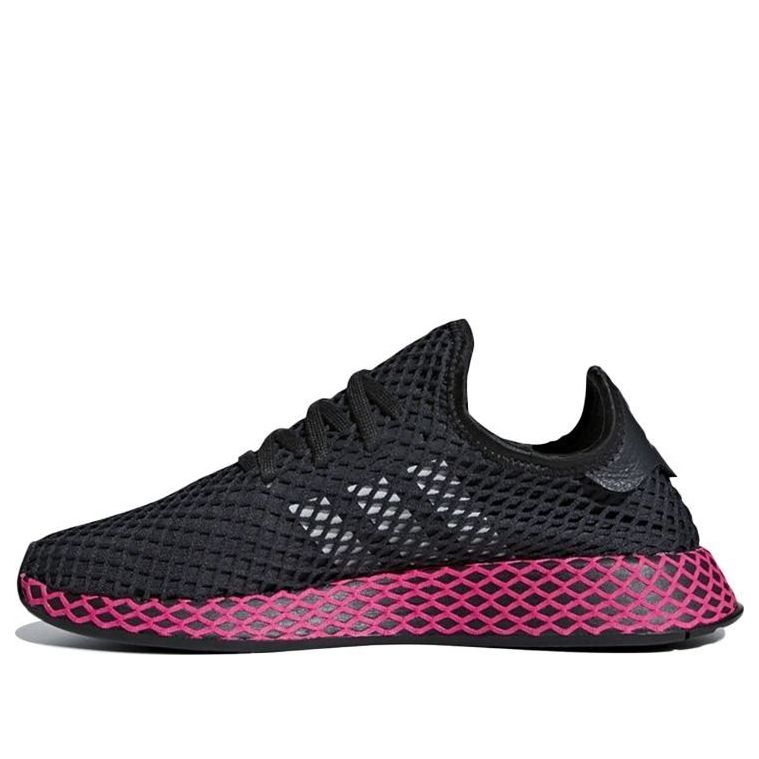(WMNS) adidas Deerupt Runner 'Black Shock Pink' DB2687