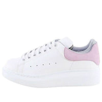 (WMNS) Alexander McQueen Oversized Low-Top Sneakers 'White Pink Purple' 697103WIBNH9859
