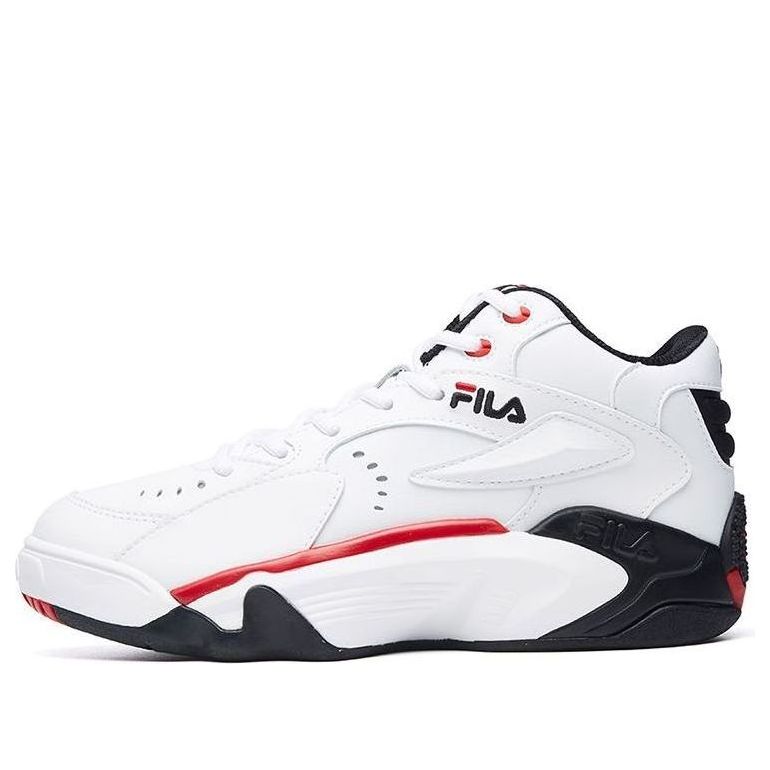 (WMNS) FILA Janball Mid retro White/Black/Red F12W041216FWB
