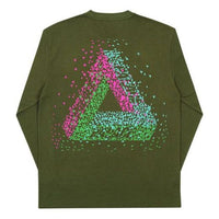 PALACE Mosaic Triangle Long Sleeves Unisex Green P13LS014