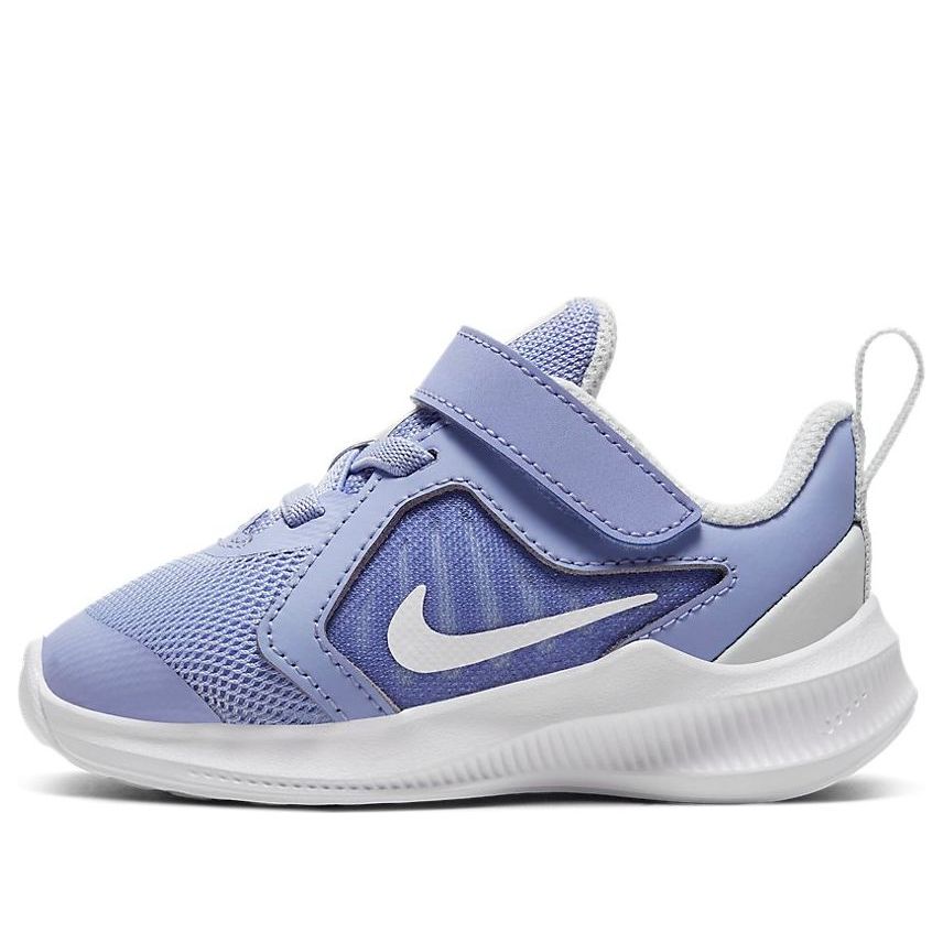 (TD) Nike Downshifter 10 White/Blue CJ2068-500