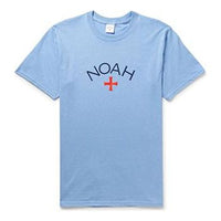 NOAH NYC Logo Tee Blue NOAH-SS18-006