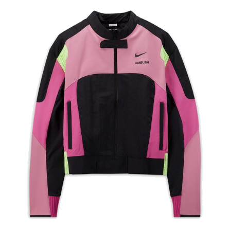 (WMNS) Nike x Ambush Motorcycle Jacket 'Magic Flamingo' CV0545-693