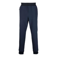 Men's adidas Solid Color Side Logo Casual Pants/Trousers Navy Blue H56670