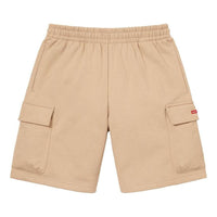 Supreme Small Box Baggy Cargo Sweatshorts 'Beige' SUP-SS23-153
