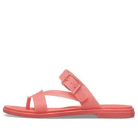 (WMNS) Crocs Tulum Slides 'Translucent Orange' 207173-6SL