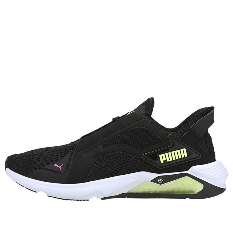 (WMNS) PUMA Lqdcell Method 'Black White Green' 193780-04