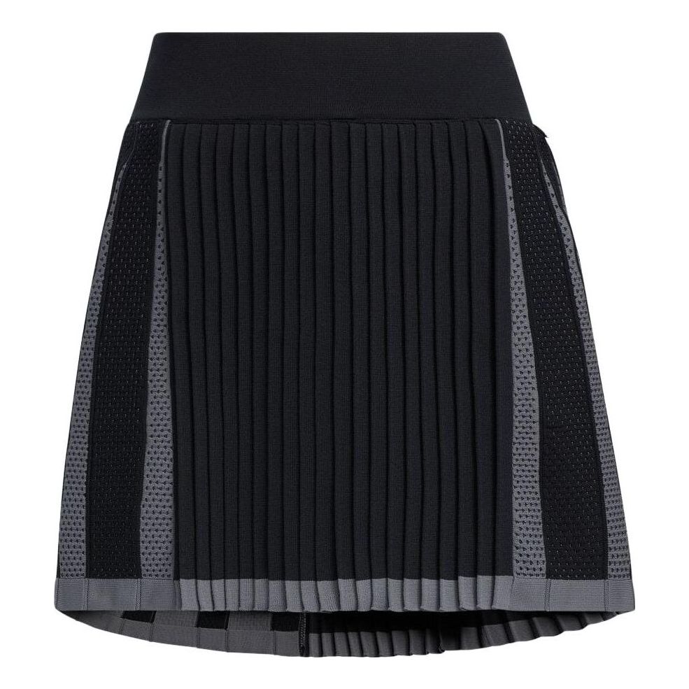 (WMNS) adidas Primeknit Flare Skirt Asia Sizing 'Black' HZ6103