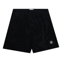 STONE ISLAND Patch Logo Swim Shorts 'Black' 7415B0943-V0029
