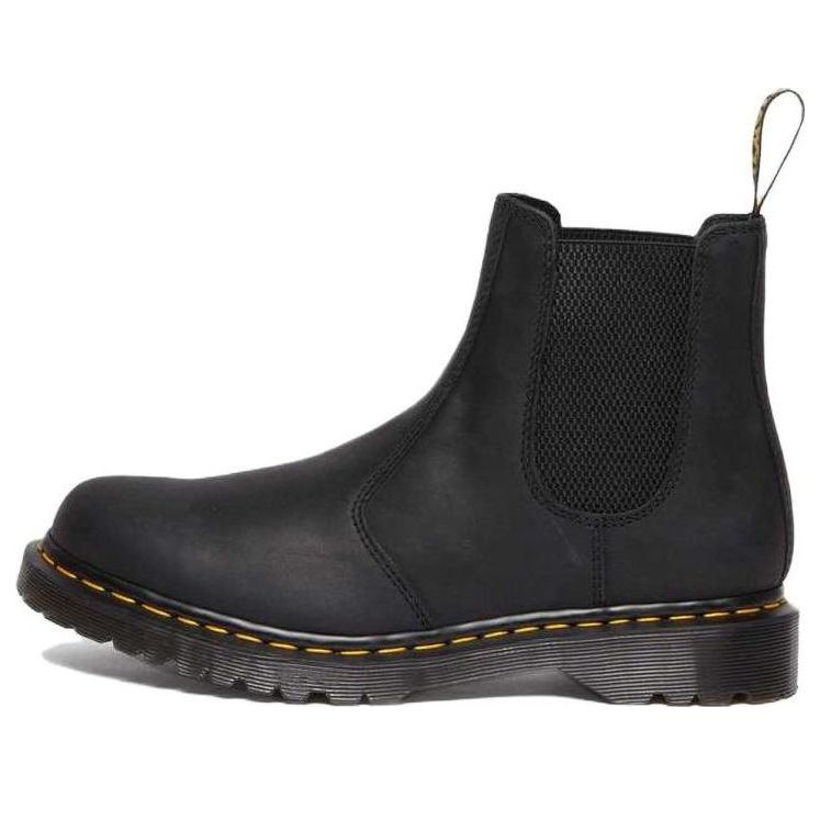 Dr. Martens 2976 Waxed Full Grain Leather Chelsea Boots 'Black' 30673001