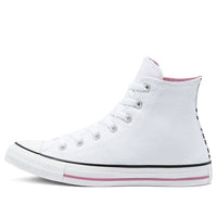 Converse Ctas Hi White/Pink 169015C
