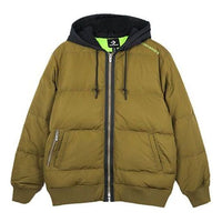 Converse Court Down Bomber Jacket Asia Sizing 'Olive Green' 10019992-A02