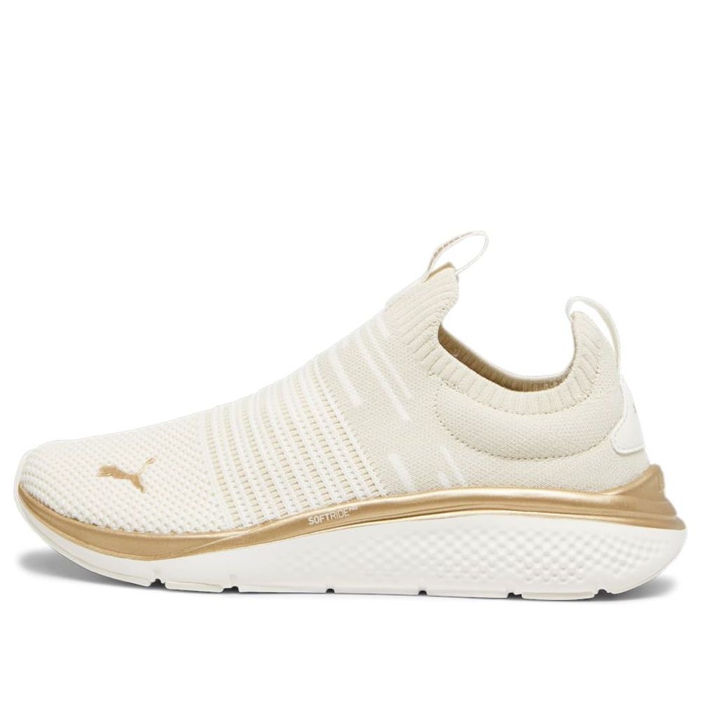 (WMNS) PUMA Softride Pro Echo Slip Metal Running Shoes 'White Gold' 378782-02