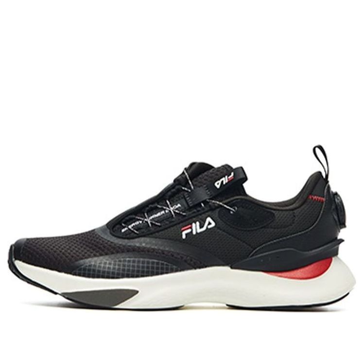 FILA Heritage-FHT Low-Top Black/Red A12M132208FBK