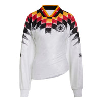 (WMNS) adidas Germany Reconstructed Bringback Jersey Asia Sizing 'White' KE2287
