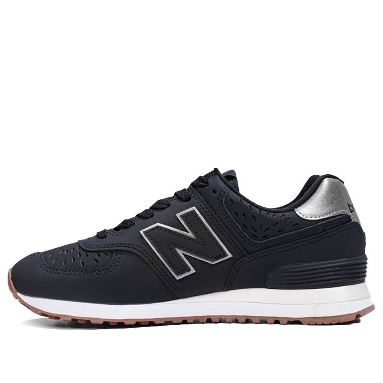 (WMNS) New Balance 574Series Classic Black/Silver WL574SBZ