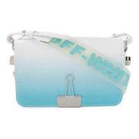 (WMNS) Off-White Flap shoulder bag Little Blue OWNA038R20G990683100