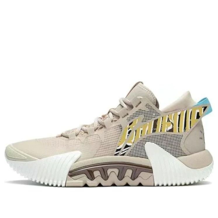 Li-Ning BadFive 2 Low 'White Brown' ABFS003-14