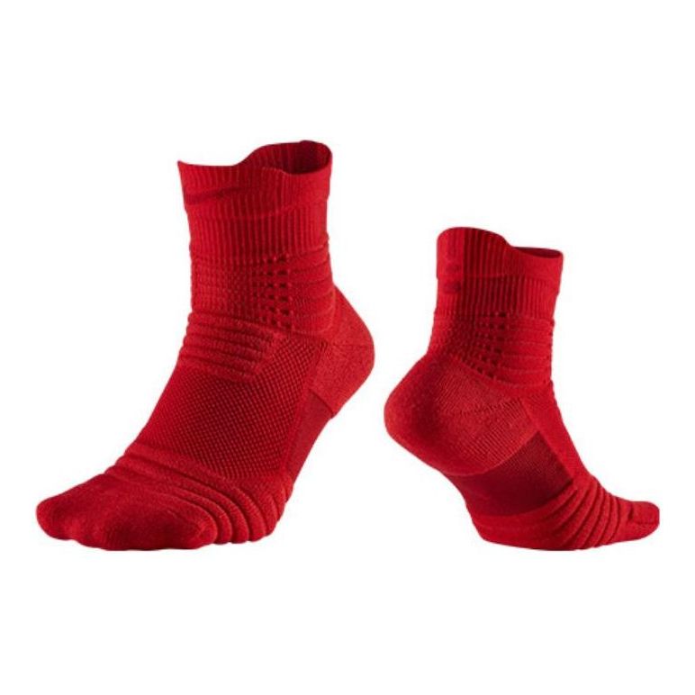 Nike Dri-FIT Elite Versatility Mid High Basketball Socks 'Red' SX5370-657
