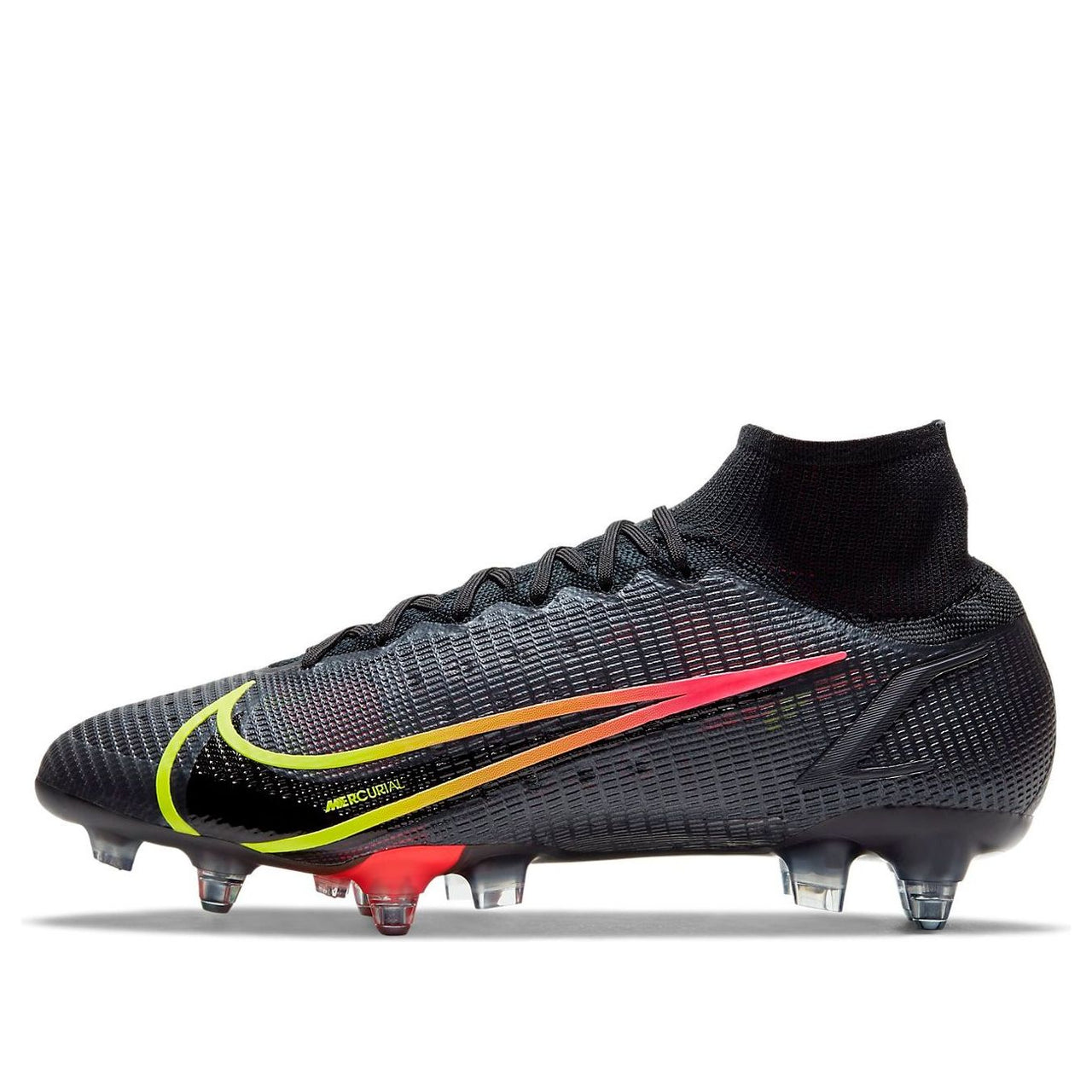 Nike Mercurial Superfly 8 Elite SG-Pro AC 'Black Yellow Orange' CV0960-090
