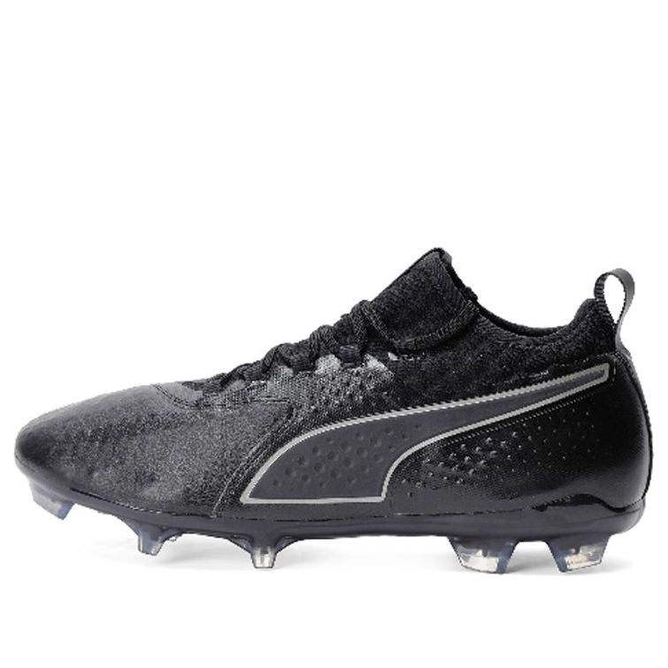 PUMA One2 Leather FG Firm Ground 'Black' 104740-02