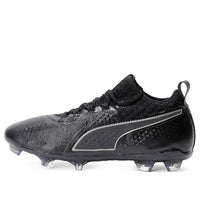 PUMA One2 Leather FG Firm Ground 'Black' 104740-02