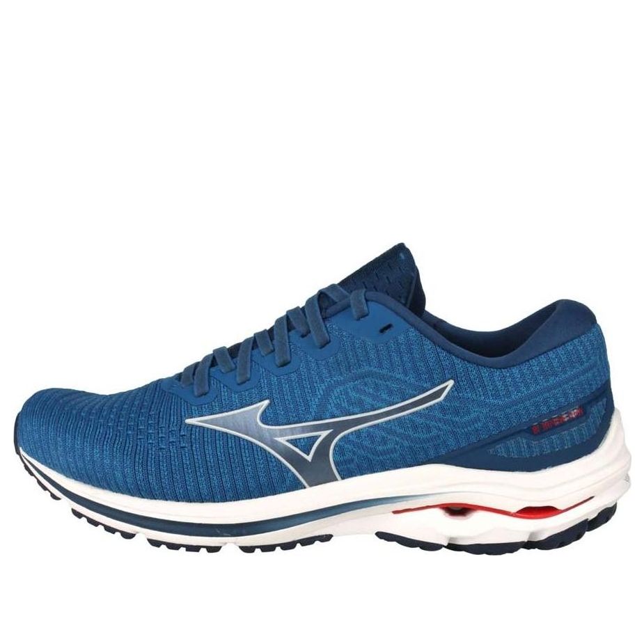 Mizuno Wave Inspire 18 Waveknit 'Blue White Red' J1GC222214