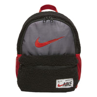 (GS) Nike Mini Backpack-Sherpa 'Black/Red' FD4458-010