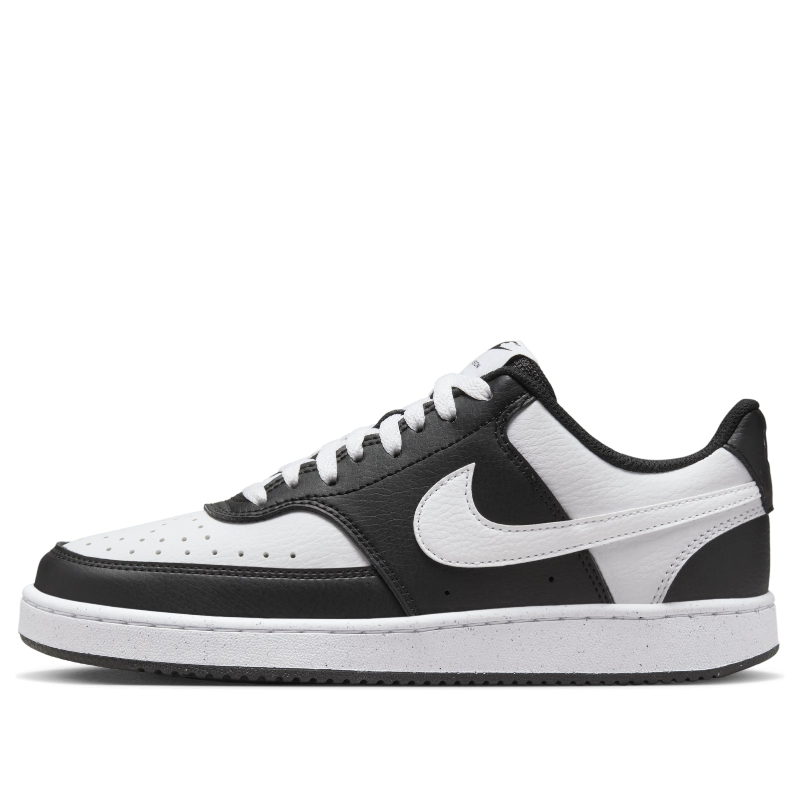 (WMNS) Nike Court Vision Low Next Nature 'Black White' DH3158-003