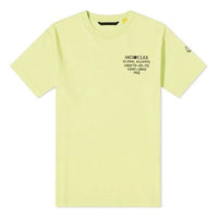 Moncler x Undefeated Genius 2 1952 Small Logo Print Yellow 8C715-10-V8189-118