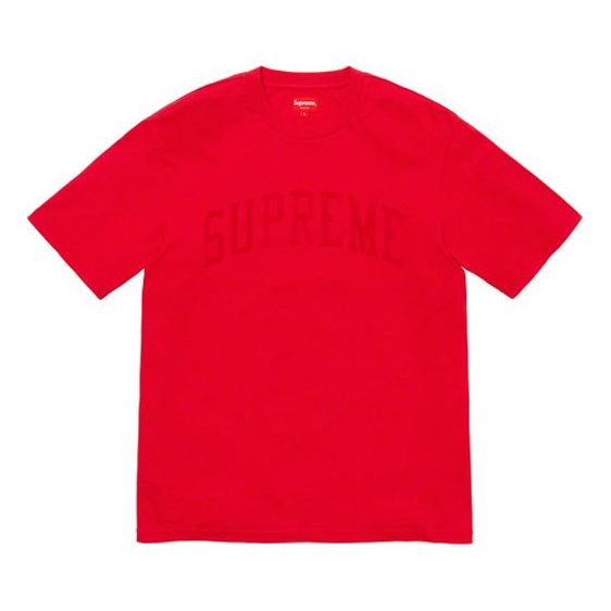 Supreme FW19 Week 3 Chenille Arc Logo SS Top Tee SUP-FW19-336