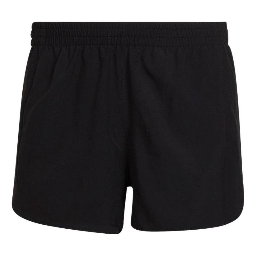 Men's adidas Casual Breathable Solid Color Sports Shorts Japanese Version Black H58594